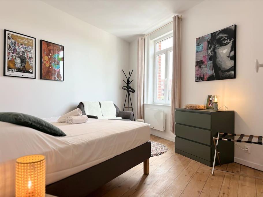 Maison Renovee 4 Personnes - Prox Lille Marquette-les-Lille Экстерьер фото